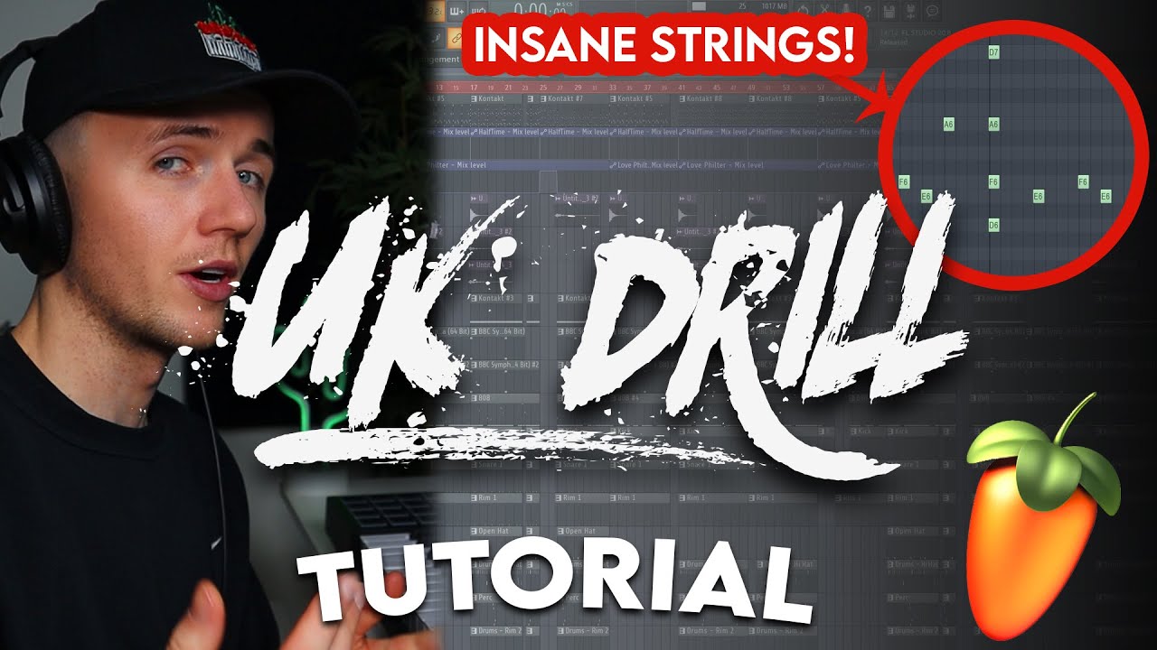 MAKING A UK DRILL / GRIME BEAT (How To Make a UK Drill Beat - FL Studio)