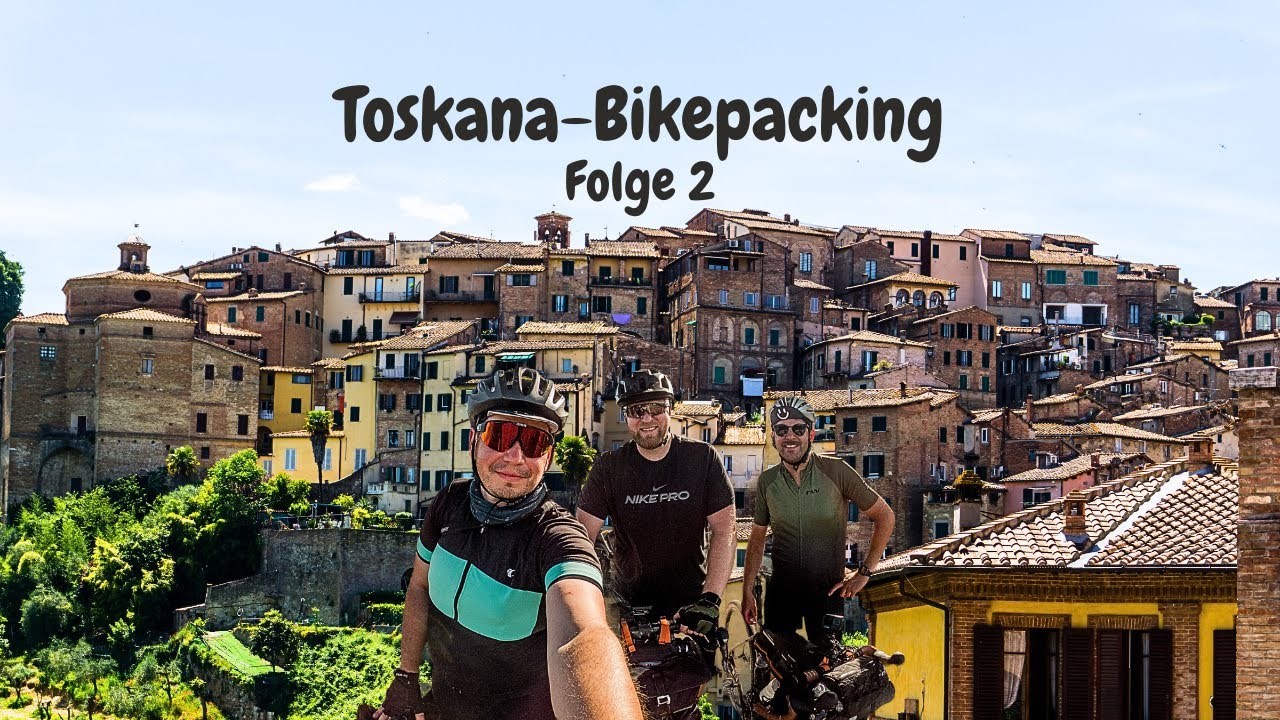 Toskana-Bikepacking  #2: Certaldo-Siena-Montalcino.(Strade Bianche)