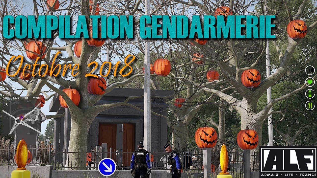 ALF - COMPILATION GENDARMERIE (Octobre 2018)