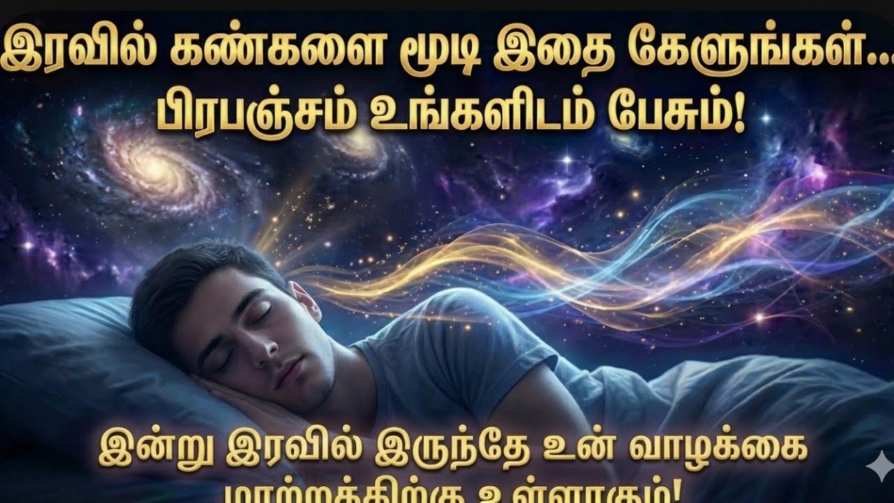 இரவின் ரகசியம்: நீங்கள் தூங்கும்போது உங்கள் அதிர்ஷ்டம் மாறும் 