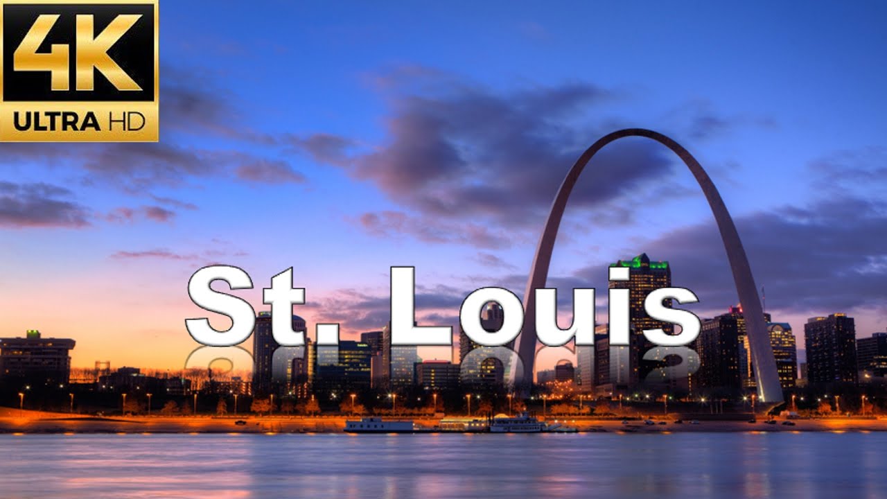 St. Louis in 4K - USA - MidWest - Seat of St. Louis County, Missouri