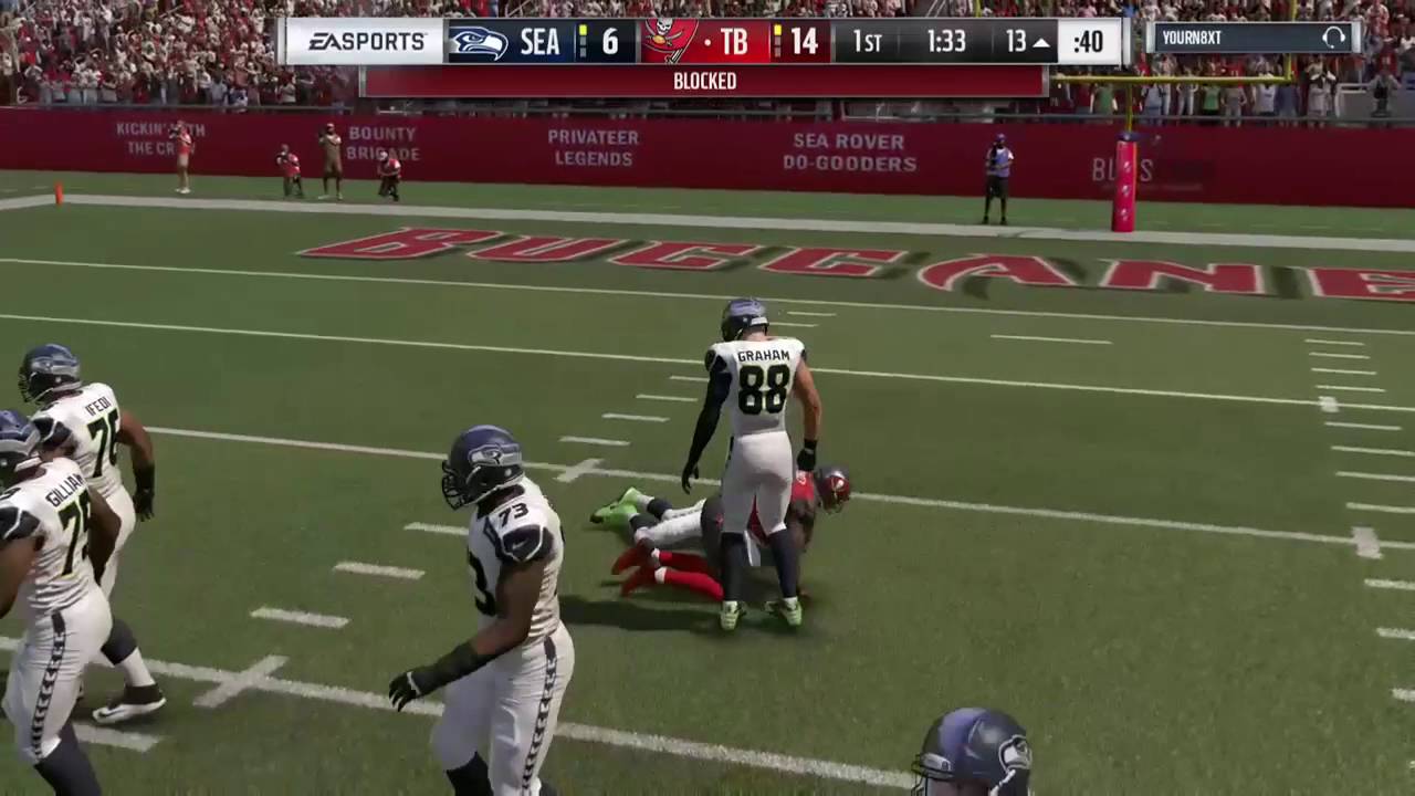 Field Goal Block Glitch!!!!