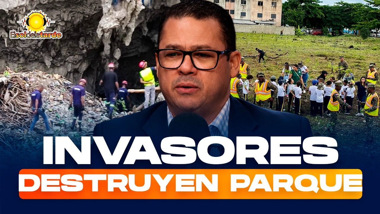 ¡Alerta Invasores! Están destruyendo el Parque de las Caobas en Los Frailes