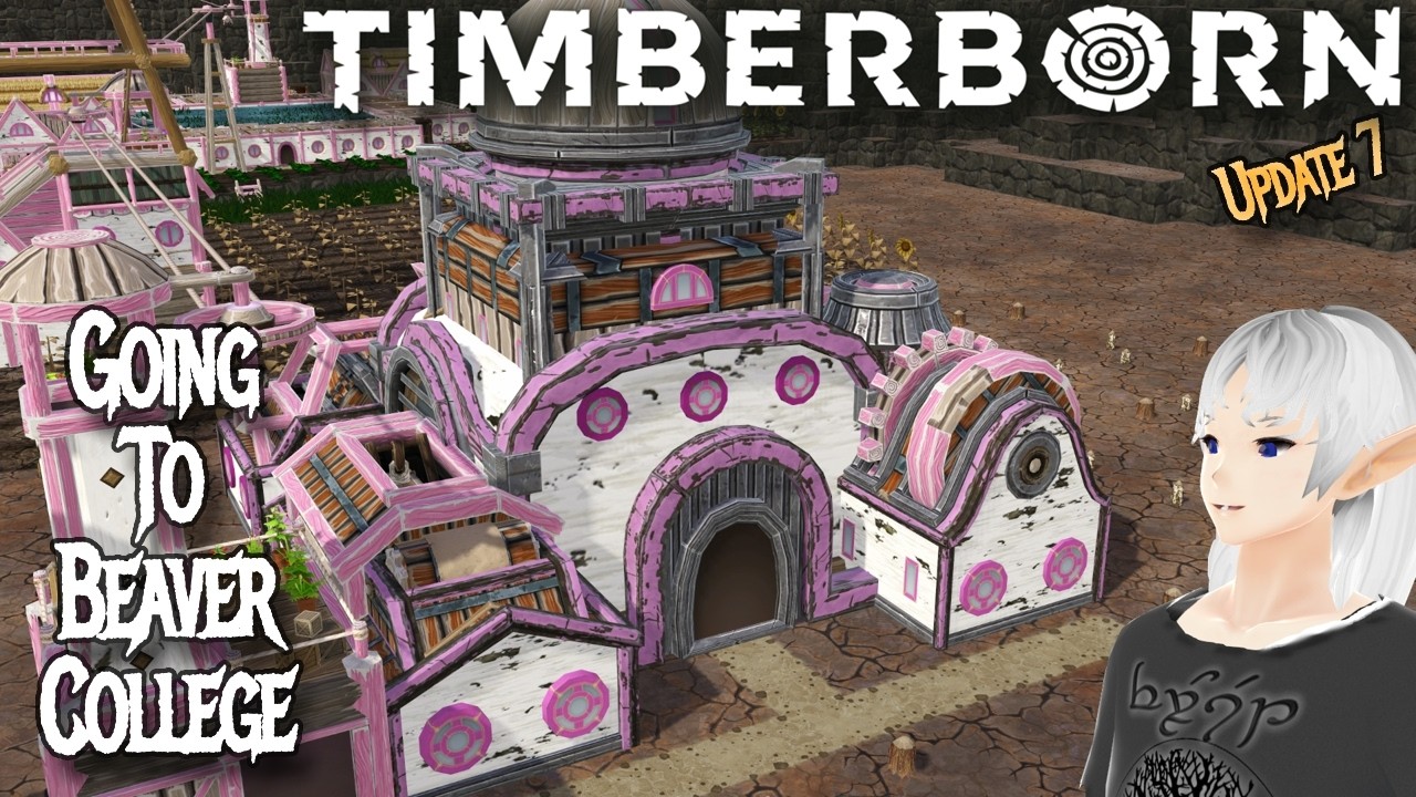 Beaver-U is our path to the future – Timberborn Update 7 - Whitepaws mod [E16]