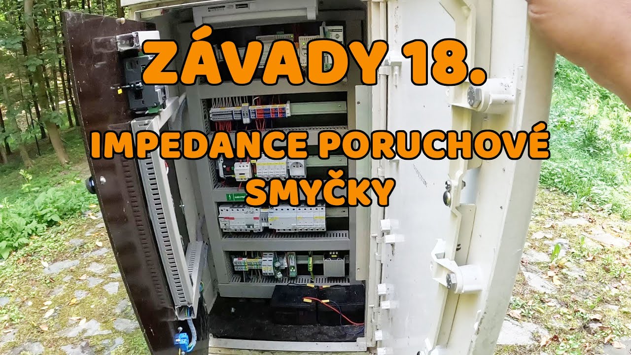Elektrick&aacute; instalace - Z&aacute;vady 18. Impedance poruchov&eacute; smyčky