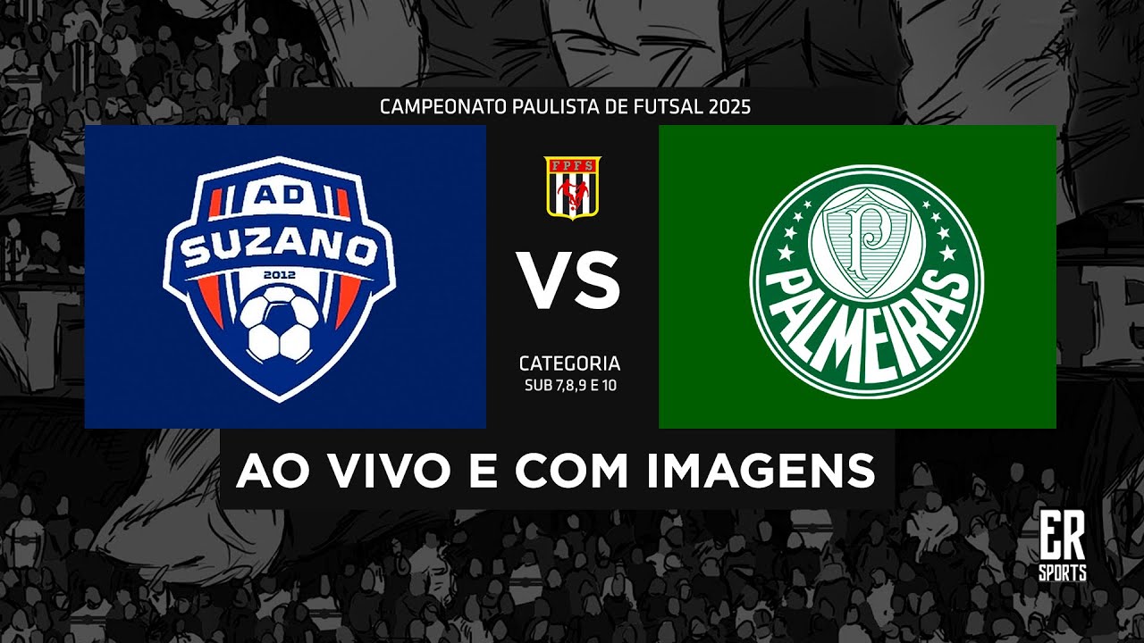 Suzano x Palmeiras - SUB 7 | 06/09/2025 | AO VIVO | Campeonato Paulista A1