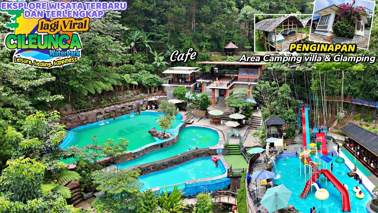 Cileunca Waterpark Purwakarta Terbaru ‼️ Wisata viral dengan view alam yang indah 