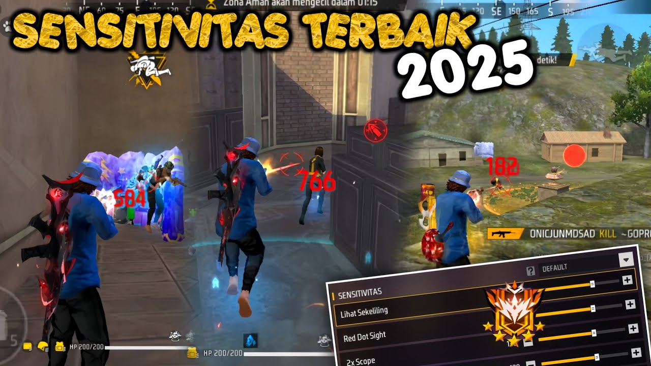 SENSITIVITAS SETELAH UPDATE!!! Headshot semua senjata 🔥
