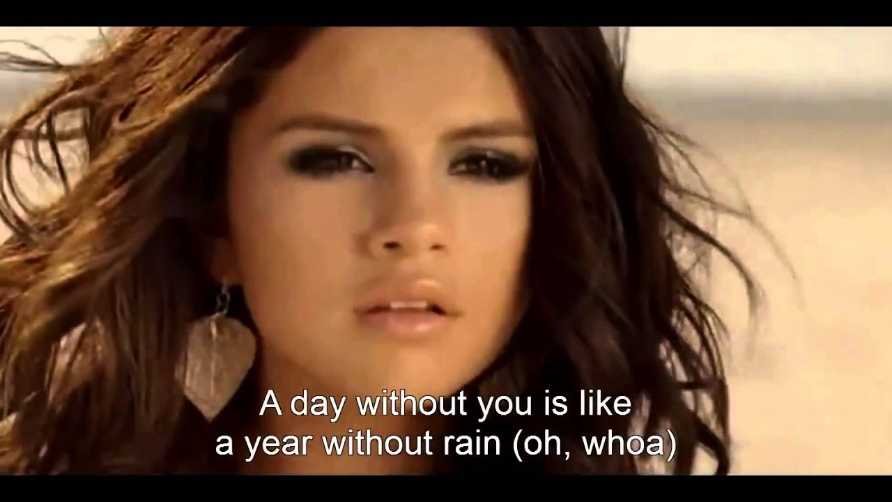 Selena Gomez & The Scene ~ A Year Without Rain (Lyrics Sub. English/Ingl&eacute;s) [HD] Official Video