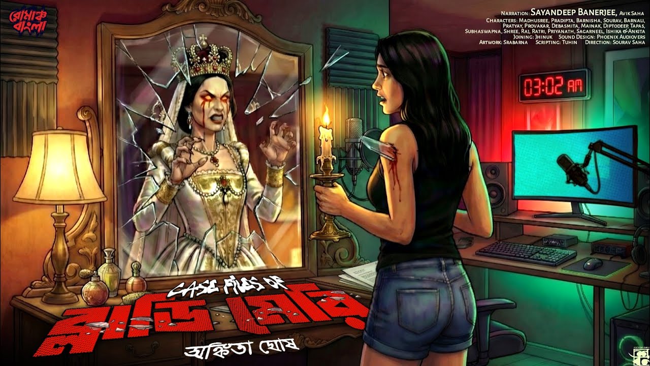 The Mystery of Bloody Mary | রহস্য রোমাঞ্চ কাহিনী | Suspense Horror Thriller | Bengali Audio Story