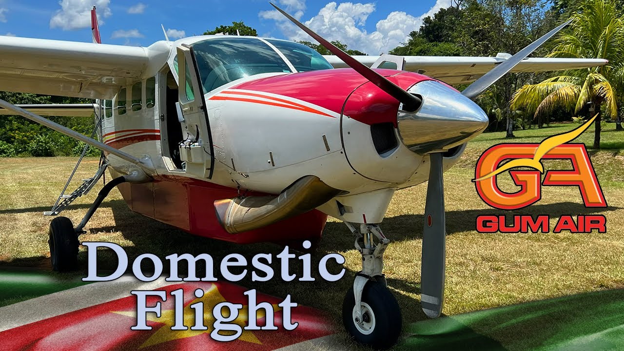 Front Seat KABALEBO flight to Paramaribo