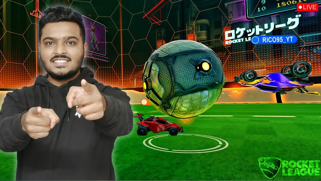 🔴Rocket League Later Valorant Fun Stream | Hindi Live Stream