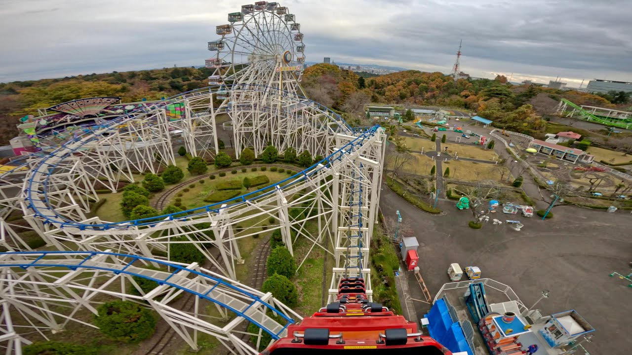 【解説付き】 八木山サイクロン on-ride POV (乗車映像) / 八木山ベニーランド