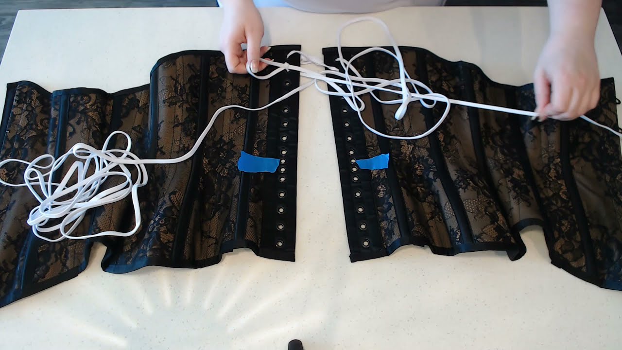 CORSET LACING | Bunny Ears, Inverted Bunny Ears, European Straight