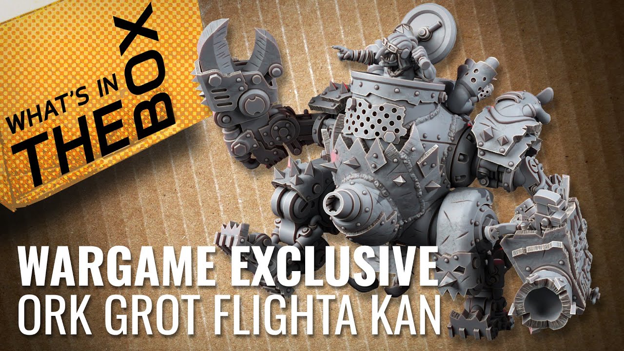 Unboxing: Ork Grot Flighta Kan | Wargame Exclusive