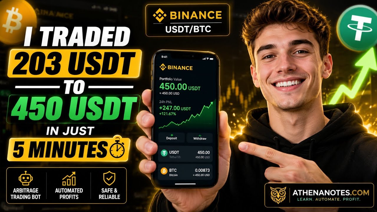 How I Made 247 USDT Profit in 5 Minutes (Binance)