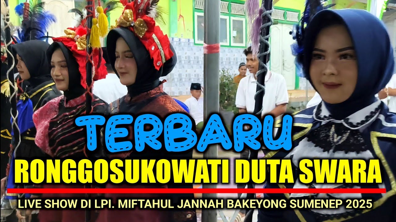 PENAMPILAN TERBARU RONGGO.// HAFLAH LPI. MIFTAHUL JANNAH BAKEYONG 1 JULI 2025