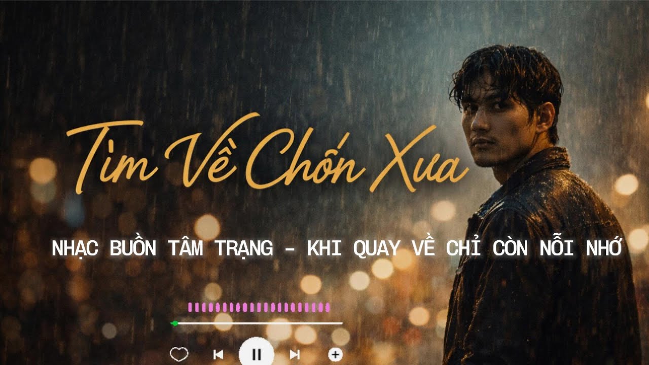 Tìm Về Chốn Xưa | Nhạc Buồn Tâm Trạng – Khi Quay Về Chỉ Còn Nỗi Nhớ #NhacBuonTamTrang#NhacThatTinh