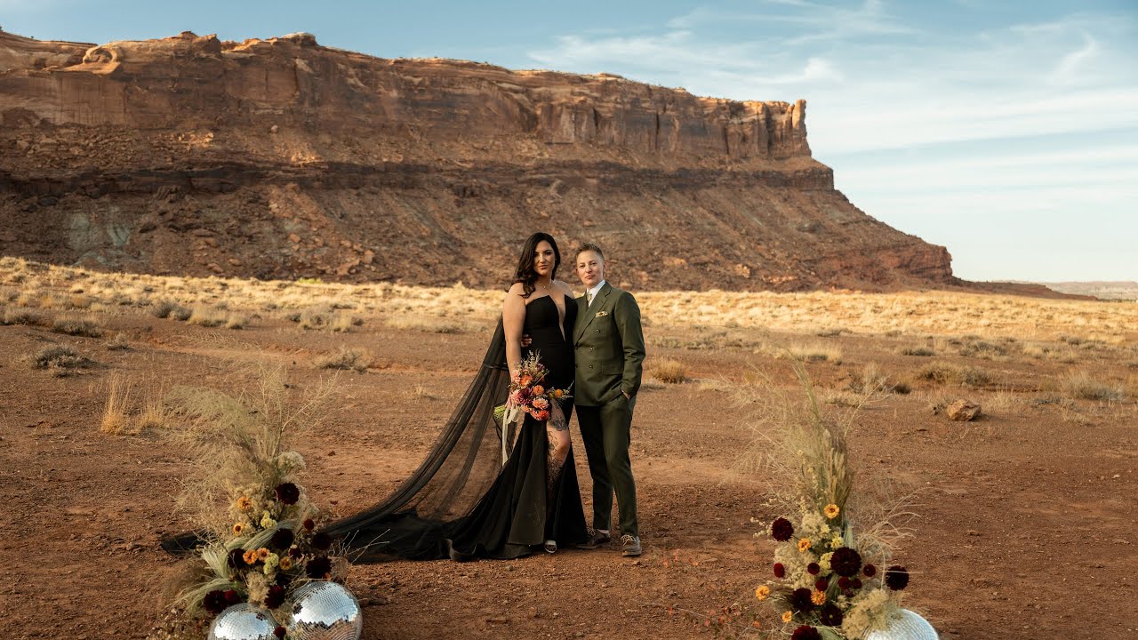 Whitney and Isabel's Moab Wedding