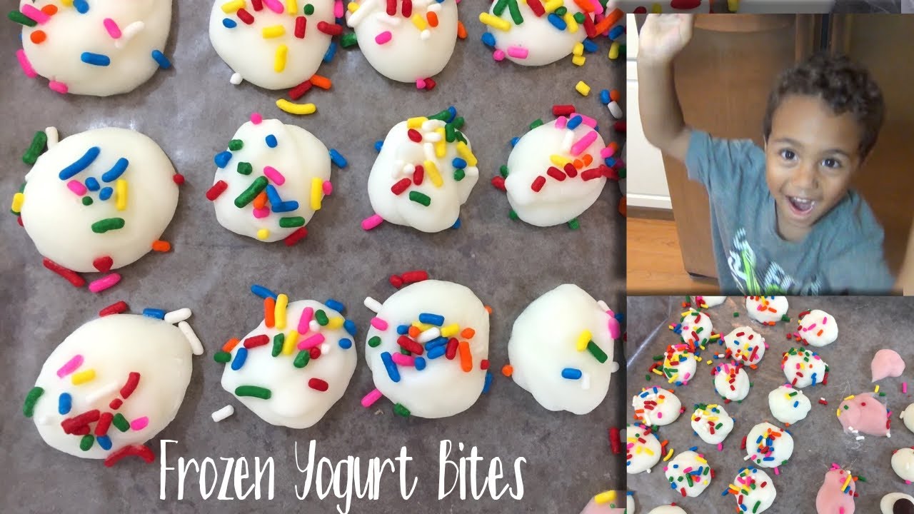 How To Make Frozen Yogurt Bites: A Healthy Snack Recipe For Kids