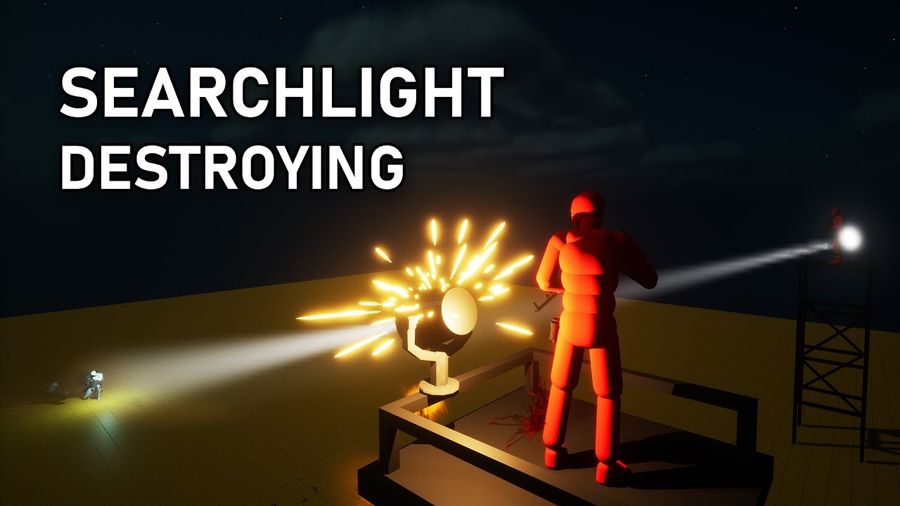 Unreal Engine 5 - Destroying Searchlights (ALS #197)