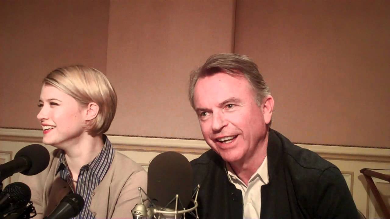 SAM NEILL - SARAH JONES ON 'ALCATRAZ'.mp4