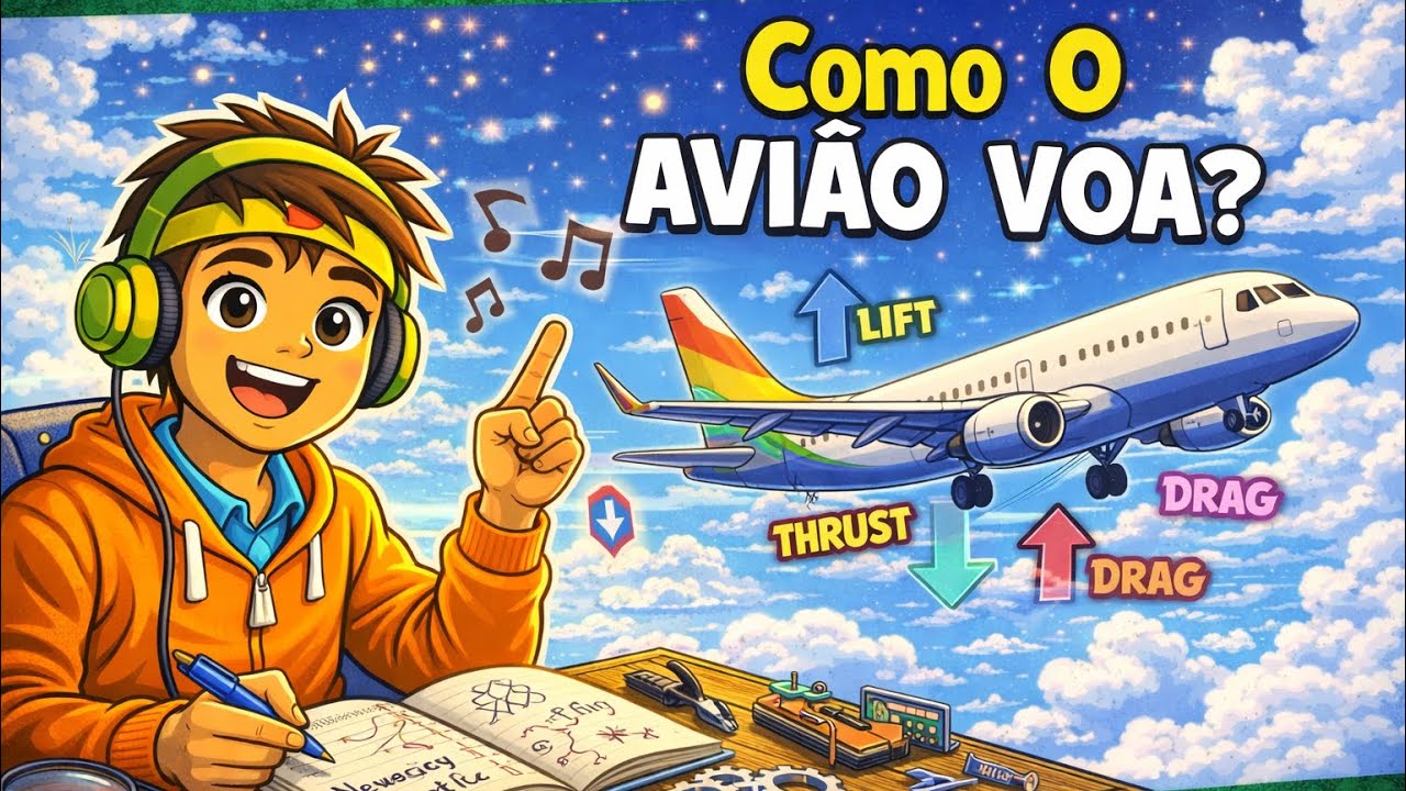 EP02- Como o avião voa? ✈️🌤️ | Reggae do Saber (Música Educativa)