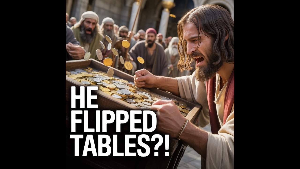 Jesus Flips Tables !   The Real Meaning of John 2 13–25 Temple Cleansing Explained