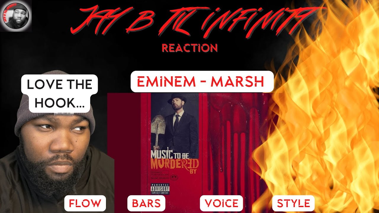 Probably my FAVORITE hook!| Eminem - Marsh (REACTION!)