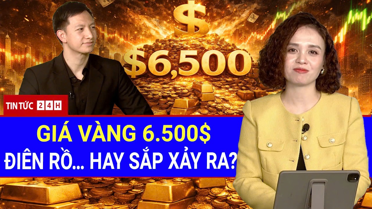 Toàn Cảnh Giá Vàng 2026: Mốc 6.500 USD/ounce Là Tương Lai Hay Kịch Bản Điên Rồ? | Tin Nóng Việt Nam