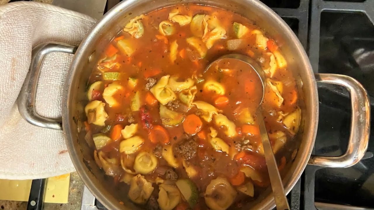 Tortellini Soup | Delicious and Easy Recipes