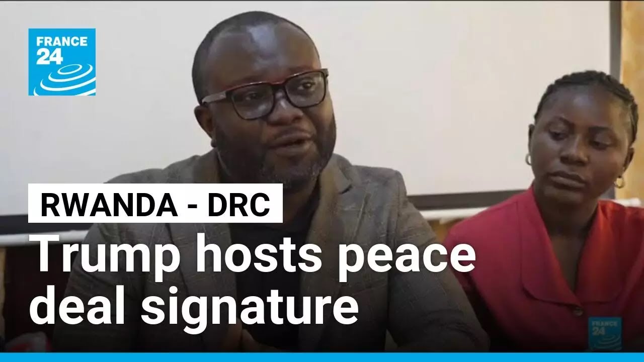 Donald Trump to sign Rwanda, DR Congo accord even as violence rages &bull; FRANCE 24 English