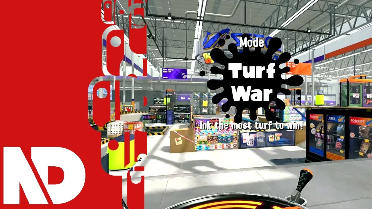 [Splatoon 2] MakoMart Stage Gameplay