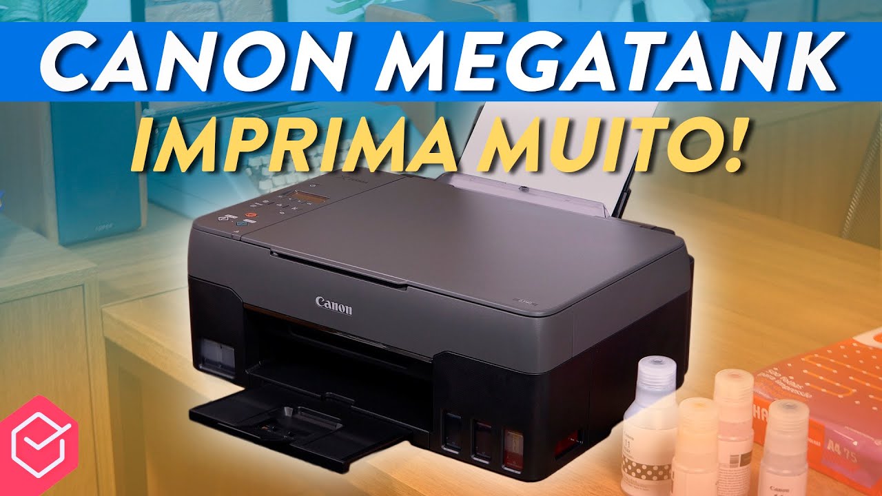 IMPRESSORA TANQUE DE TINTA vale REALMENTE a pena? // CANON MEGA TANK G3160
