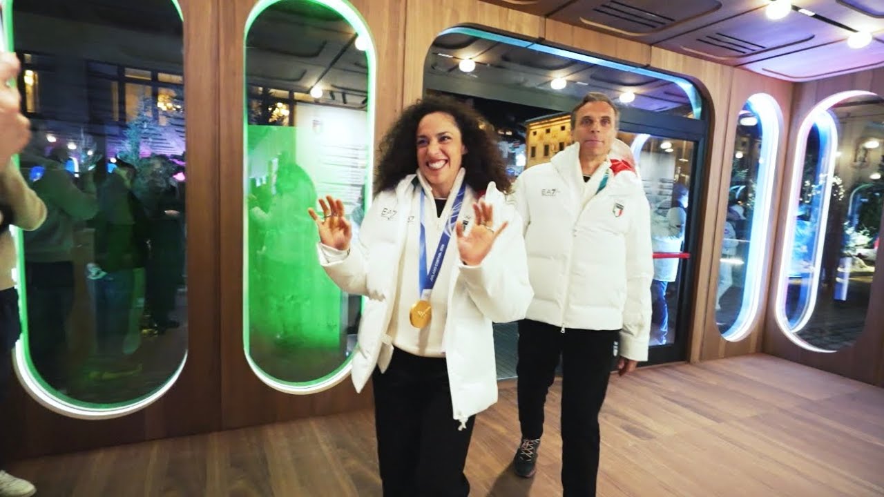 FEDERICA BRIGNONE - Italia Team Medal Moment presented by Corona