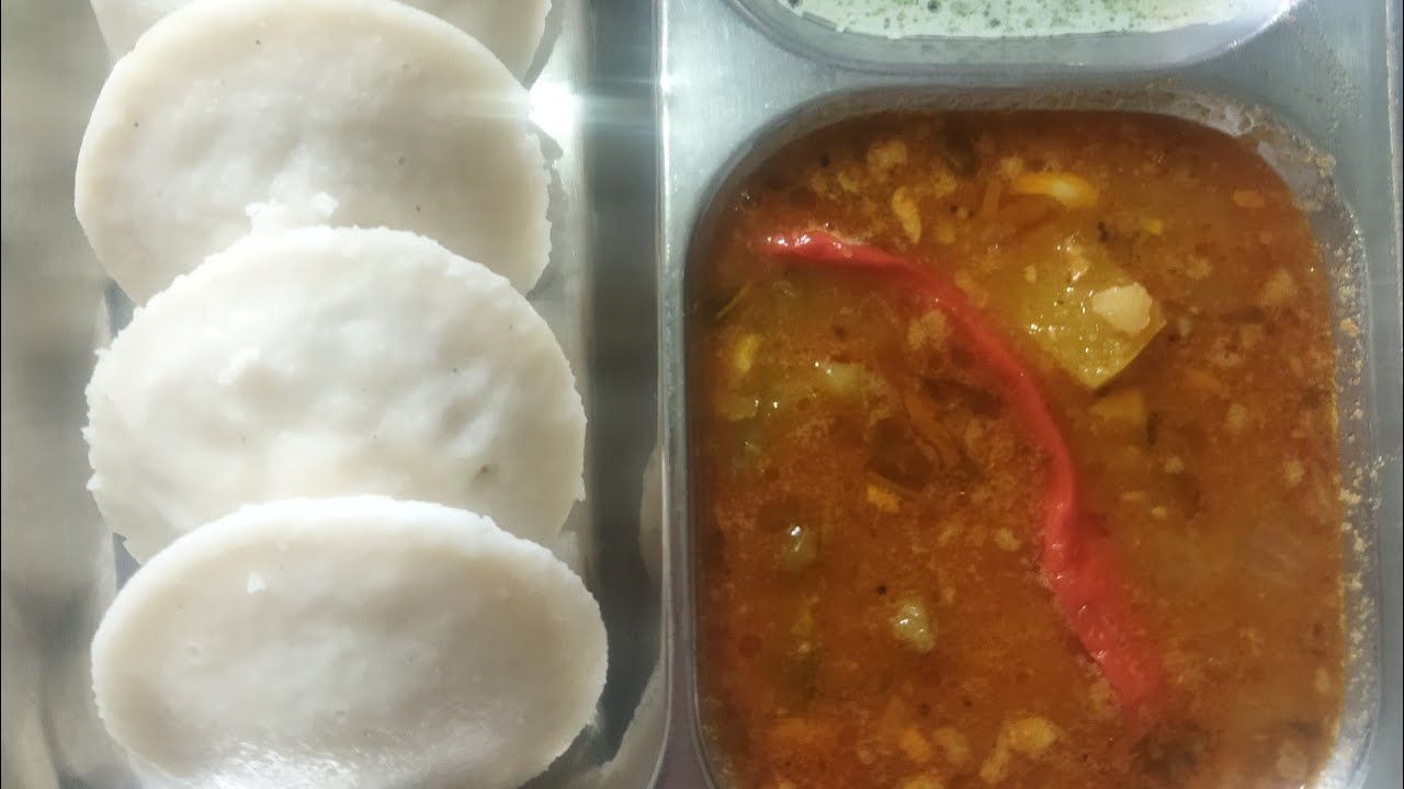 Idli sambar recipe😋
