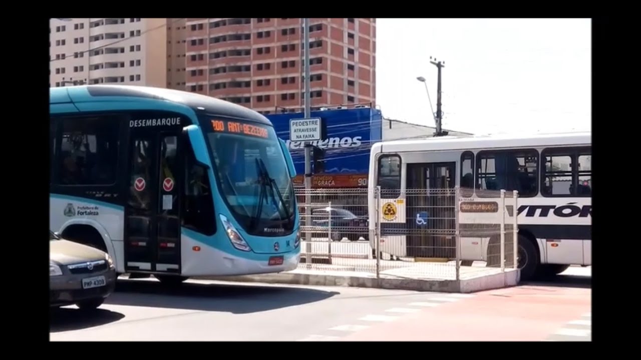 Corredor de ônibus  Antônio Bezerra-Papicu Trecho Av. Bezerra de Meneses Fortaleza Brasil