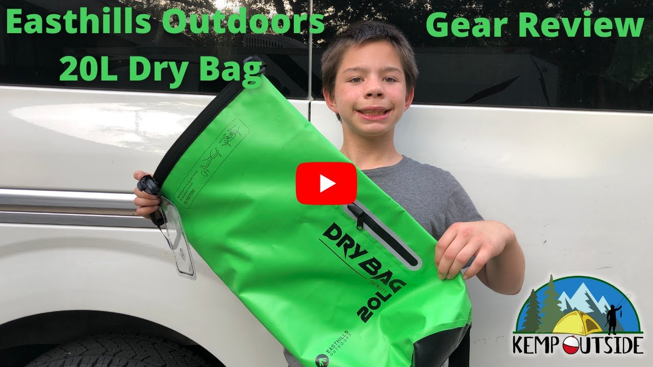 Easthills Outdoors 20L Dry Bag Gear Test and Review | Best Dry Bags for Camping, Canoeing & Boating