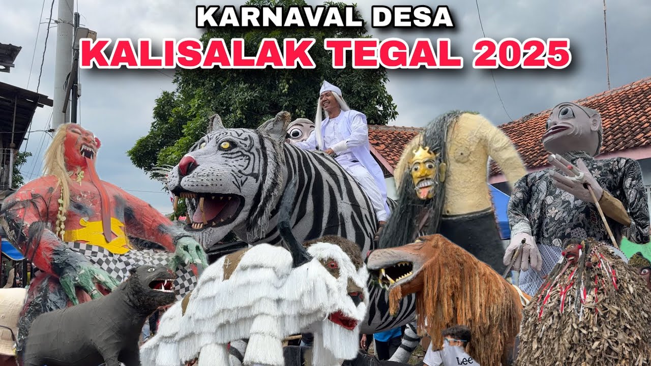 KARNAVAL DESA KALISALAK TEGAL 2025 Spesial HUT RI Ke 80 ❗️