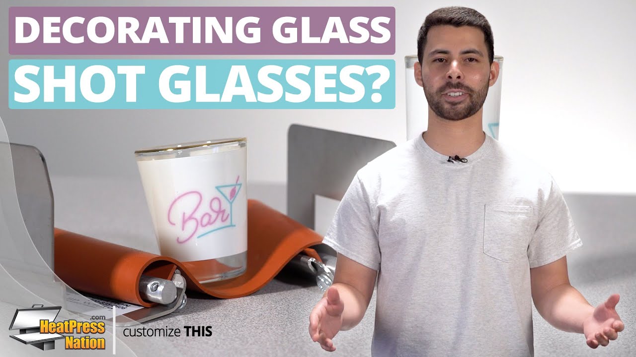 How To Decorate Glass-Built Sublimation Shot Glasses
