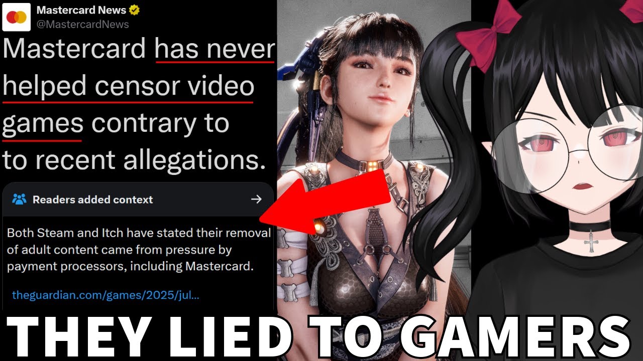Mastercard Got COOKED Trying To Gaslight Gamers After Censoring Thousands Of 