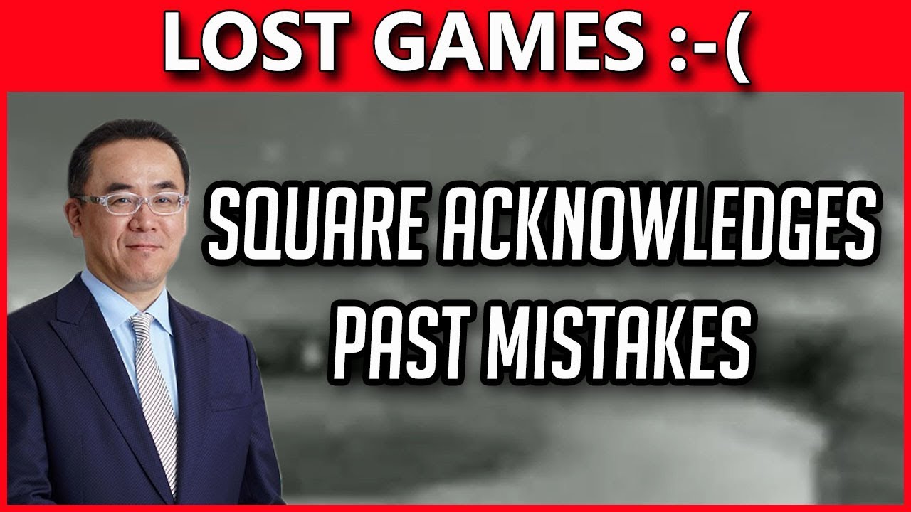 Square Enix Admits Source Code Completely LOST For Many Games!