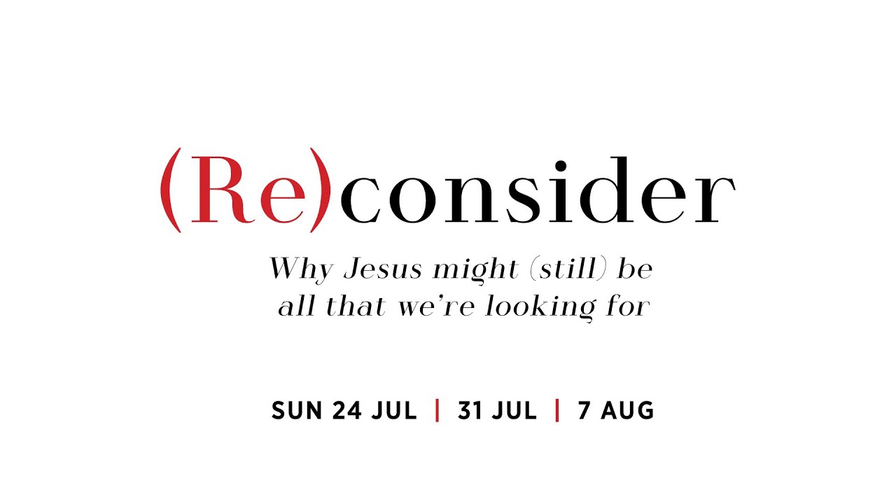 Sermon July 31 - Why Jesus gives us a better hope than looking within
