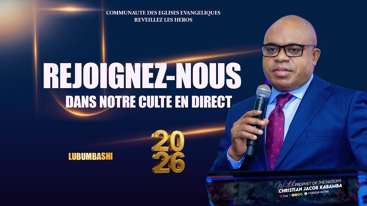 LA CROIX(JOUR3)-------MERCREDI-------01/04/2026 AVEC LE PROPHETE  CHRISTIAN JACOB KABAMBA.