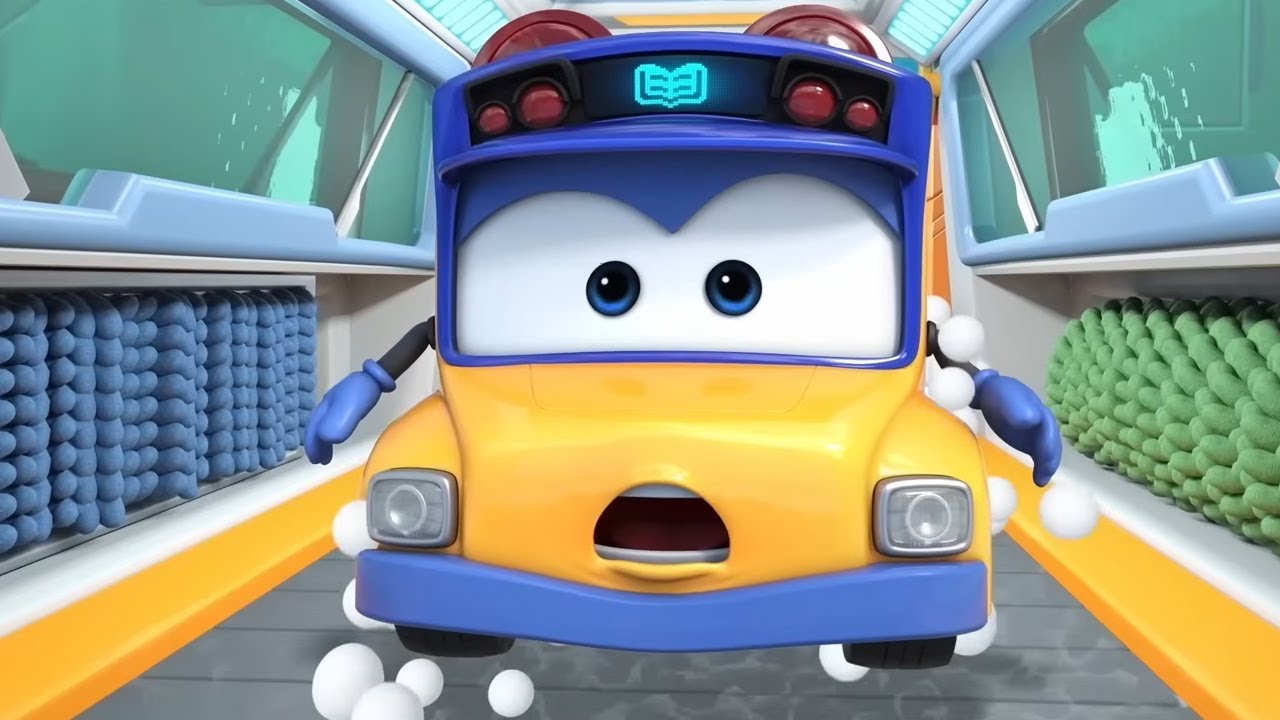 Школьный Автобус Гордон 🚌 РИСОВАНИЕ ГУАШЬЮ (50 серия 1 сезон) 🚌 Развивающий мультик детям
