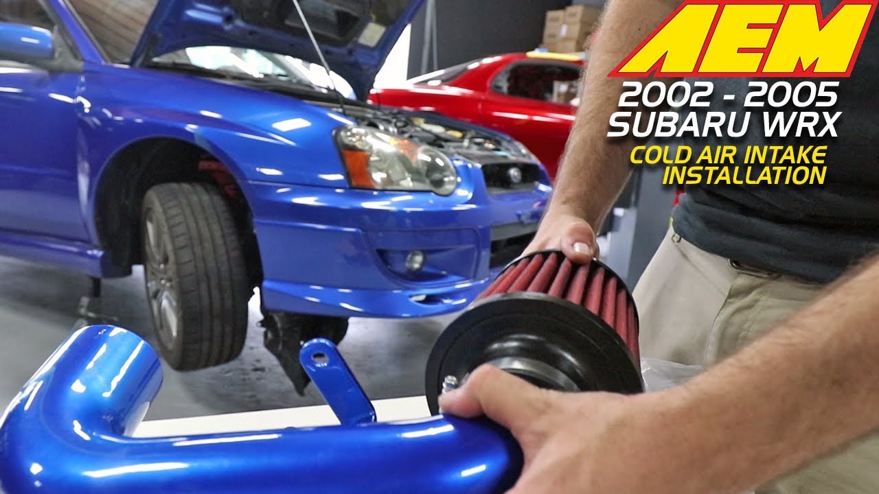 HOW TO INSTALL AN AEM COLD AIR INTAKE: 2002-2005 SUBARU WRX