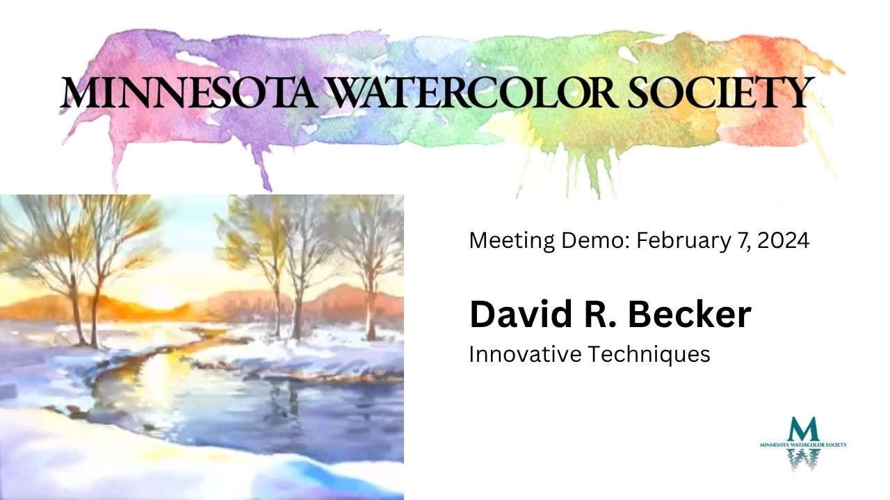 MNWS: David R. Becker Demonstrates Innovative Techniques, February 7, 2024