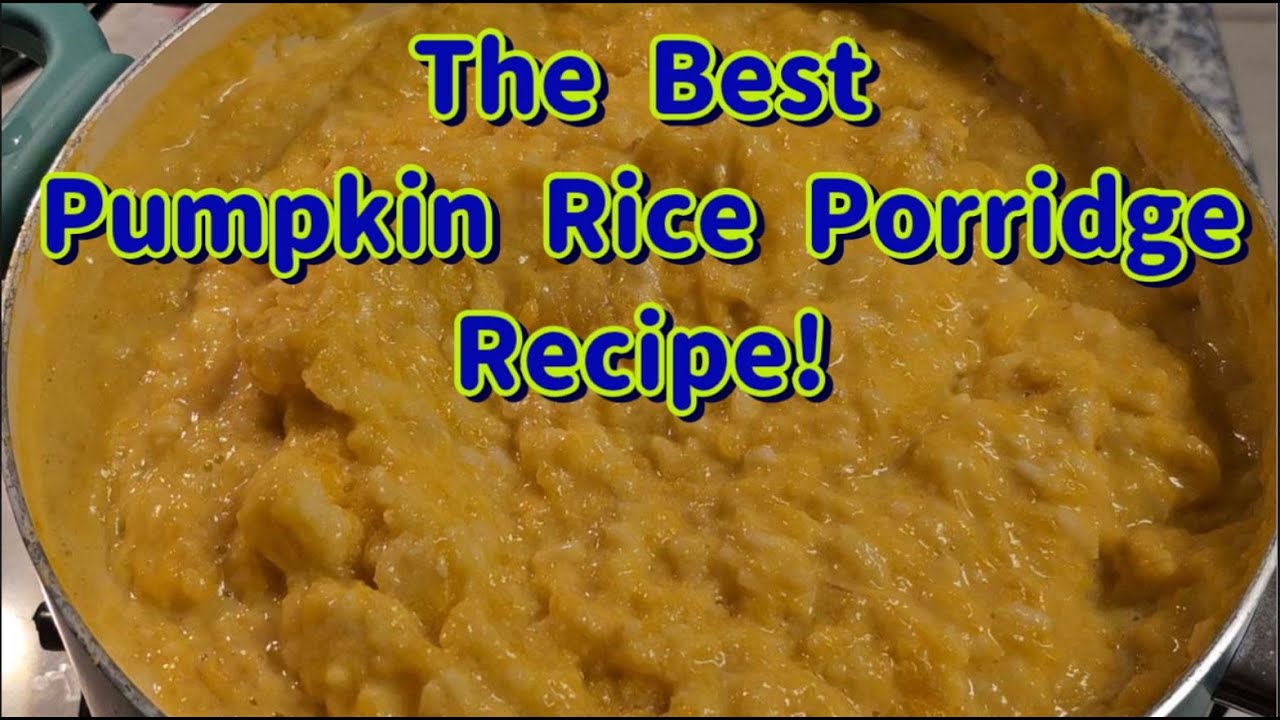 Perfect Squash Rice Porridge Dish! The Coziest and Easiest Recipe for Fall Season! So Simple, Tasty!