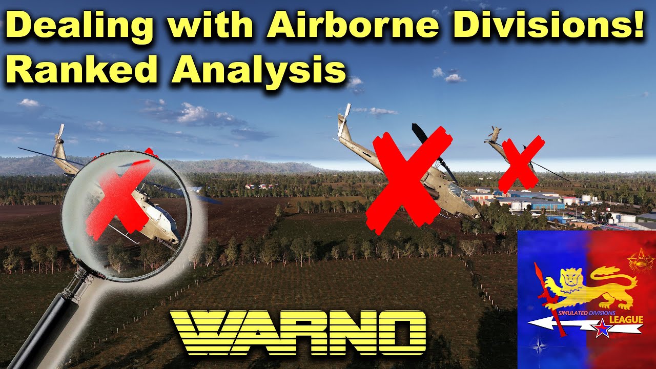 How to calmly deal with airspam and forward deploy! WARNO Ranked Analysis