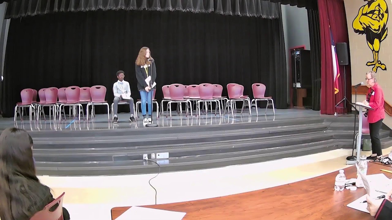Wertheimer Middle School Spelling Bee 2021